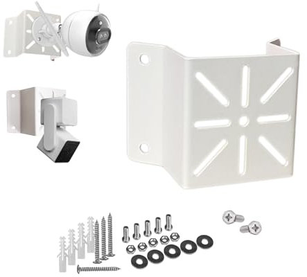 WiTi Mini Size Corner Wall Mount for WiFi IP Camera, Solid Metal Holder Mounting Corner Bracket for Security Cameras,Compatible with Wyze Ring Cameras Bullet and Dome