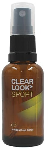 CLEARLOOK AntiBeschlag-Spray für einen lang anhaltenden Beschlagschutz bei Taucher-, Sport-, Skibrillen, Motorradvisiere, Atemschutzmasken, Anti-Fog bei hoher Luftfeuchtigkeit (30 ml SPORT)