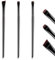 Ptwola 3PCS Liner Brush Set Fine Ultra Thin Angled Eyeliner Eyebrow Concealer Brushes Professional Gel Eye Makeup Brushes for Women Girls Flawless Finish Beauty Cosmetic Precision Control Tool