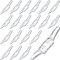 Koawensa 20 Pz Corda Cieca Tassello di Sicurezza Corda Cieca Tacchetto Finestra Tacchetto per Home Office Finestra Tende Tende Tende da Sole Corde