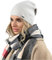 Alur Mütze Damen Beanie Wintermütze Strickmütze - Warme Elastisch Elegant Winter Mütze EKO - Weiches Garn Stilvoll Universell Warm (Beige)
