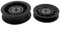 Hasaller Poleas tensoras de 2 piezas para cortacésped, poleas tensoras para cortacésped, tractores, polea para cortacésped LA100 LA105 LA110 LA110 LA115