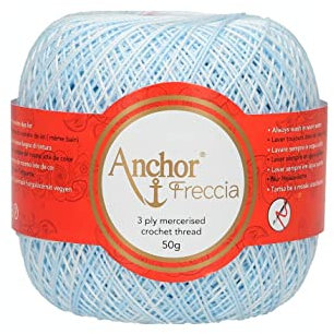 Anchor Freccia 4787012, filato per uncinetto, 100% cotone, multicolore, spessore 12 1212