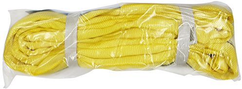 PLANETA B00306 Rundschlingen nach DIN EN 1492-2 mit Doppeltem Schutzschlauch, Polyester, 3 kg Tragfähigkeit, 6 m Umfanglänge, Gelb