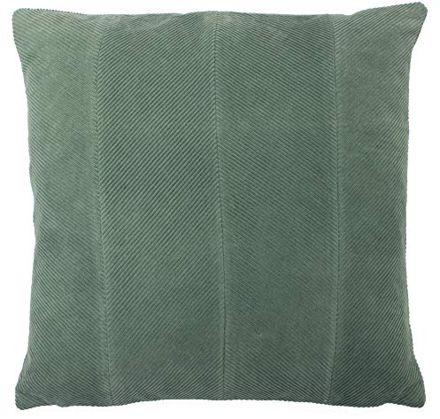 Furn Jagger Cushion Cover-Cotton-Sage Green-45 x 45cm (18 x 18 inches)