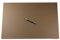 DELMON VARONE - Personalisierbare Schreibtischunterlage XXL aus „EcoAppleLeather“ Braun, Recycled Öko Apfel Leder Schreibunterlage rutschfest & abwaschbar, Schreibtisch Unterlage nachhaltig 65 x 45 cm