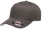 Flexfit Herren Cotton Twill Fitted Cap Baseballkappe, grau dunkel, L/XL