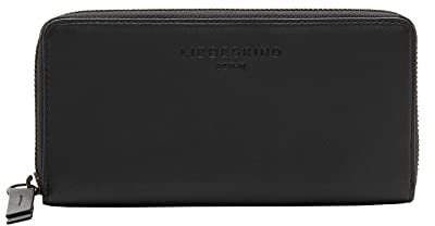 Liebeskind Berlin Damen Chelsea Kodiaq Gigi Geldb RSE, Schwarz, Large HxBxT 10.0cm x19.0cm x2.0cm EU