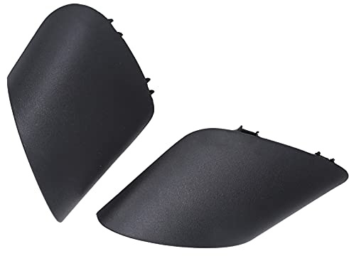 Aramox Bouchon à Vis pour Rétroviseur Latéral de Porte, 2 Pièces Cache-vis pour Rétroviseur Latéral de Porte Noir 735539385 Remplacement Gauche/droite pour GRANDE PUNTO 2005‑2