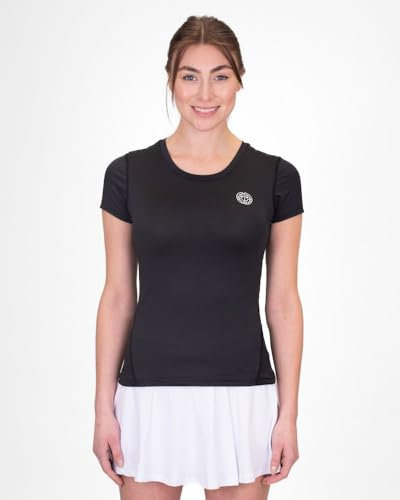 BIDI BADU Damen Crew Tee - Black, Größe:XL