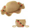 Sombrero y Bolso Niñas Sombrero de Paja Anti UV Gorra de Sol con Decoracion de Cereza Gorro de Playa para Verano Playa Viaje (Caqui/S)