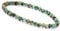 Unique Gems Perlenarmband Edelstein Damen Armband afrikanischer Türkis Ø 4mm Chakra Perlen Buddha Schutzarmband