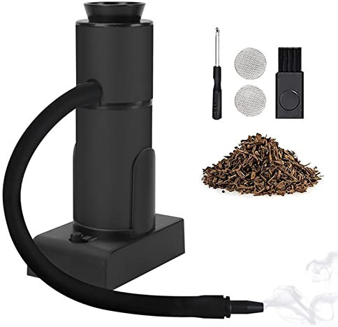Infuseur à fumée portable pour barbecue, cocktail, boisson, nourriture sous vide pour viande, saumon (noir)