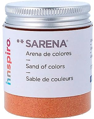 INNSPIRO Sandfarben, Ziegelfarben, 110 g.