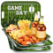 Maxcheck 4 Stück Game Day Fußball-Serviertablett 40,6 x 27,9 cm, rechteckig, Fußball-Party-Platten, Teller, Fußballstadion, Servierschale mit Griff, für Fußball-Partys, Geburtstagsdekoration