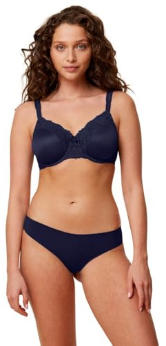 Triumph Damen Lovely Micro Brazilian String, Dark Blue, XS