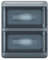 Legrand, Plexo S 601894 - Distribuidor para ambientes húmedos (IP65-IK07, 2 filas, 24 módulos, dimensiones: 350 x 285 x 106 mm (alto x ancho x profundidad) con cable neutro y barra de terminales de
