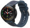 kwmobile Cinturino Ricambio Orologio Smartwatch Compatibile con Xiaomi Mi Watch Color Sport / S1 Active Wristband - Cinturini Orologi Silicone e Nylon - Blu Scuro