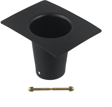 Seamless Integration with Rain Gutters Metal Rain Chain Gutter Adapter (aluminum alloy)