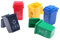 5 Piezas Bote De Basura Pequeño, Juguete De Botes De Basura para Camión De Basura, Botes de Basura en Miniatura con Tapas Abiertas, Mini Cubo de Basura, Mini Cubo de Basura para Niños