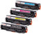Nanologic 4er-Pack 304A Toner Kompatibel für HP Color Laserjet CP2320 CM2320NF CM2320FXI CP2025N CP2025DN (Schwarz, Cyan, Gelb, Magenta)