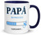 Kembilove Taza Papá en Proceso – Regalo Original para Futuro Papá – Idea Creativa para Anunciar Embarazo – Taza Divertida con Diseño de Carga – Cerámica Azul 350ml para Sorpresa Familiar