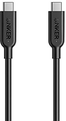 Anker PowerLine II - Cable conector de USB-C a USVB-C 3.1 Gen 2, de 91,4 cm, con alimentación, para Galaxy S8, S8+, Google Pixel, Nexus 6P, Huawei Matebook, MacBook, etc.