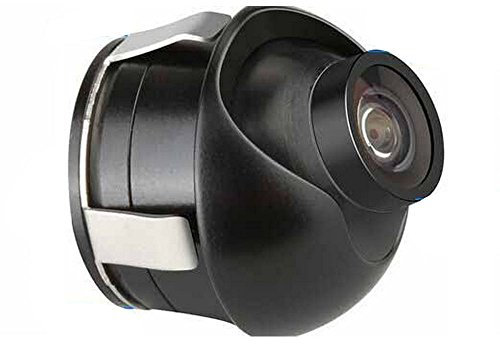 Navinio CCD 360° Grad Rückfahrkamera Unterbau Seite seitlich vorne Auto Kamera PAL NTSC (Ohne Distanzline (Hintern), PAL)