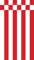 Netflags Flagge Bremen ohne Wappen, Speckflagge (Sturmflagge aus 110 g/qm Polyesterwirkware, 300 x 120 cm mit Hohlsaum)