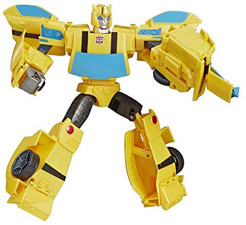 Transformers Cyberverse Action Attackers: Ultimate Class Bumblebee Action Figure Toy