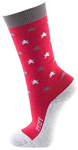 PFIFF 102661 Kinder-Reitstrümpfe 'Sternchen', pink 28-30