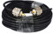 Boobrie Câble RG58 PL259 15M Câble Antenne CB Câble PL259 50ohms Câble UHF Mâle à UHF Mâle Câble d'Antenne CiBi Câble d'Extension PL259 Mâle Faible Perte pour Antenne Radio Ham Radio Télécom CCTV