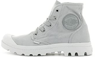 Palladium Pampa Hi, Stivali Sneaker Donna, Grigio (055), 38 EU