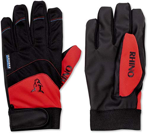 Rhino Inshore WP-Handschuh one Size schwarz/Cyan