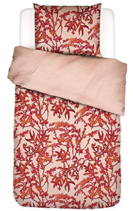 ESSENZA Bettwäsche Bowie Blumen Rose, 155x220 + 1 x 80x80 cm