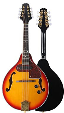 TSTS Beginner Mandolin 8-string Electro-acoustic Mandolin Musical Instrument Mandolin