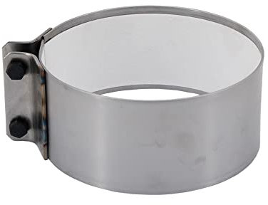 LANZZAS Ofenrohr Dichtschelle - Durchmesser Ø 130 mm - unlackiert | Rauchrohr Verbinder Bridge