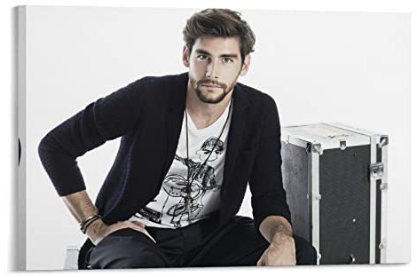 LINBAI Poster von Alvaro Soler Singer (7) Leinwand-Wandkunst-Poster, dekorativer moderner Druck, Bild, Kunstwerke, Poster, 20 x 30 cm