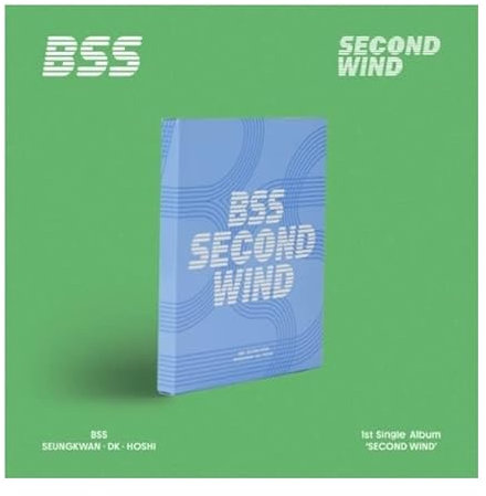 SEVENTEEN BSS Second Wind 1st Single Album CD+Folding poster on pack+Photobook+Lyric book+Photocard+Habit tracker+BSS card+Sticker+Tracking