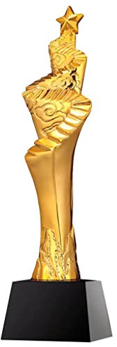 Pokale, Medaillen Auszeichnungen Kreative Schritt-für-Schritt-Fortschrittstrophäe Gesangs- Und Tanz-Talentshow-Preistrophäe Galvanisch Vergoldete Trophäe Trophäe Für Die Filmpreisverleihung Pokale