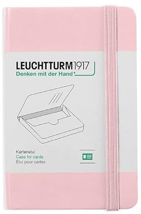 LEUCHTTURM1917 364417 Kartenetui, 65 x 100 x 15 mm, Puder