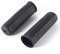 URPIZY 2Pcs Schubkarre Griff Griffe Schubkarre Gummi Griffe Ersatz Runde Rohre Schwarz Ersatz Griffe