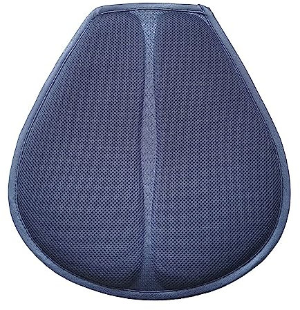 Motorrad Sitzkissen, MoreChioce PVC-Anti-Rutsch Sitzbank Kissen Pad Universal Atmungsaktiv Motorrad Sitzpolster Roller-Sitzkissen Netzschutz-Sitz Ergonomische Motorrad Sattelpolster