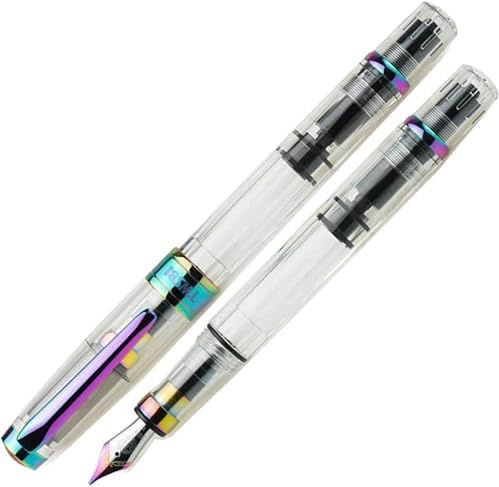 TWSBI TW100762 Diamond 580 Iris Fountain Pen, Inhalation Type, Fine Point F