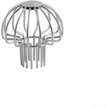 ARMYJY Gutter Guard Downspout Leaf Filter, Stainless Steel Debris Down Pipe Gutter Balloon Guard Filter Strainer Gutter Protector Cleaner(50mm)