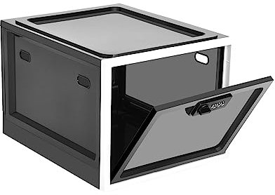 Safe für Zuhause Abschließbare Box, Große Kapazität, Durchsichtige Abschließbare Box For Aufbewahrungsbehälter, Organizer-Box For Kühlschrank, Lebensmittel/Snacks/Telefon/Tablet-Gefängnis/Sicherheit Z