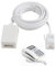 FunWorth BT Telephone Extension Cable, Male to Female Phone Line Cord, 10-Meter UK Landline Cable for Home/Office, Fax, Modem, Router, (Compatible with 6P4C & 6P2C) (2-Meter)