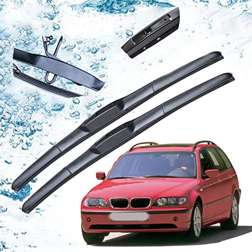 Scheibenwischer Teile Auto Frontscheibenwischerblätter Bürsten UJ Für BMW 3er E46 Touring Kombi 316 318 320 325 330 1998~2006