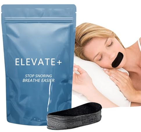 Mundpflaster Schlafen 30 Stück, Anti Schnarch Mouth Tape for Sleeping, Mouth Tape Verbessern Schlafen und Atmung, Schnarchstopper für Männer und Frauen, Mundpflaster gegan sabbernd & Mundtrockenheit