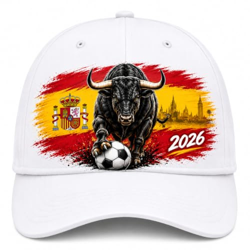 Gedikum Fußball Fan Cap 2026 – Länder Cap mit Flaggenmotiv – Deutschland, Türkei, Kroatien, Portugal & weitere Nationen – Baseball Cap für Public Viewing und Fußballfans